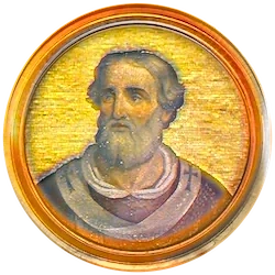 Médaillon en mosaïque d’Adrien Ier, basilique Saint-Paul-hors-les-Murs (Rome)