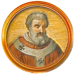Médaillon en mosaïque d’Alexandre II, basilique Saint-Paul-hors-les-Murs (Rome)
